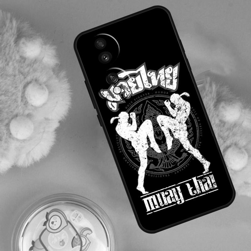 Muay Thai Martial Art Case For Honor Magic 6 5 7 Lite Honor 200 Pro 50 70 90 Lite X9b X9a X8b X8a X8 X9 X9c Cover