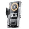 66W Magnetic Charging Mecha Style Automatic Opening and Closing Car Wireless Charging Mobile Phone Holder