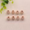Plain Natural Unfinished Wooden Beads Choice of Size Jewellery, Dolls