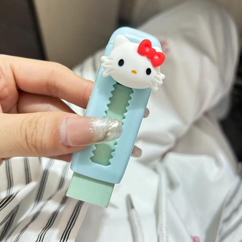 Little Keke Retractable Eraser - No Crumbs, Super Clean for Students