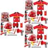 Cross-border Pretend Play Toy Set Firefighter Roleplay Kit For Children