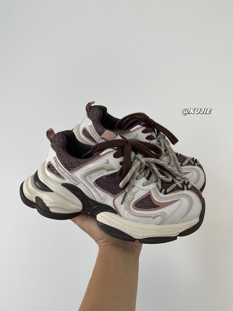 Wang Sulong, Different Pupils, Cat's Eye Dad Shoes, Men's National Tide Couples, Retro Platform Sneakers, Mesh Heightening Casual Shoes, Women