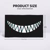 Beautiful Smile with Sharp Demon Teeth Soft Face Towel Quick Dry Pool Bath Cotton Towels Breathable