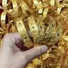 Golden Engraved Peony Flower Openable Bracelet - Light Luxury Chinese Trend Style High-End Jewelry