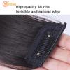 Hair Pads Invisable Seamless Clip In Hair Extension Hair Piece Lining of Natural Hair Top Side Cover Hairpiece