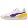 Clyde Hardwood Abrasion Resistant Breathable Low Top Basketball Shoes Unisex White 193663-09