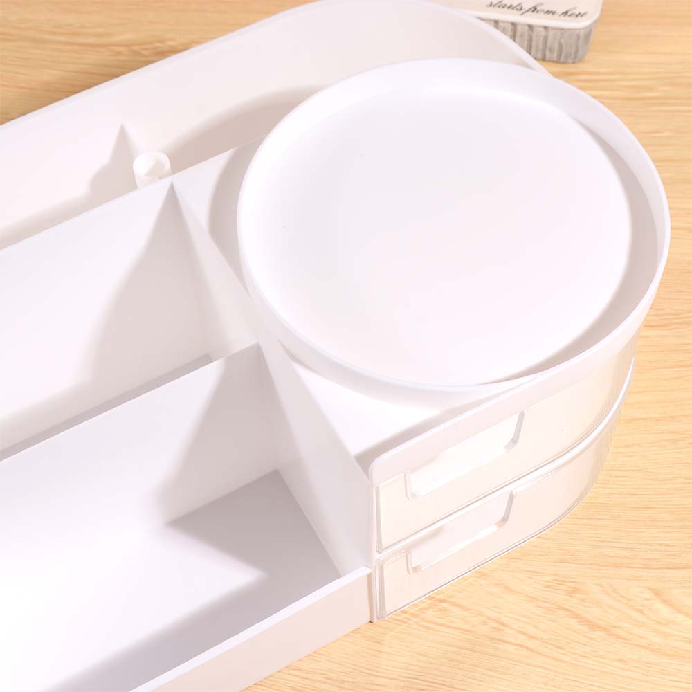 Drawer Type Makeup Box Plastic Sundries Storage Box Simple Cosmetics Storage Box  Lipstick