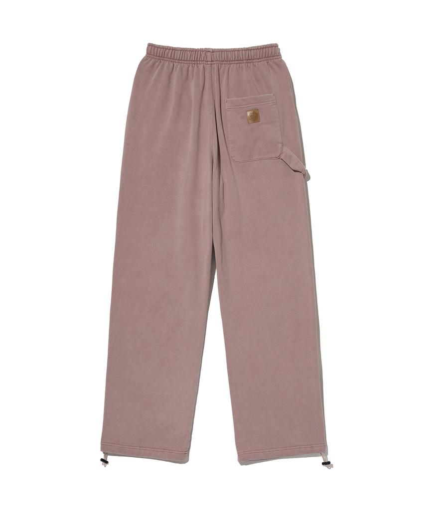 PHYSICAL DEPARTMENT Pigment Double Knee Sweatpants_Dark Pink
