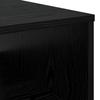 Coffee Table Black Oak Look 95 x 55 x 31 cm Wood Based Material