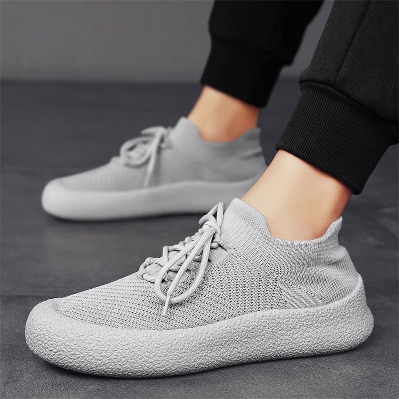 Breathable Mesh Upper Men's Casual Sneakers Thick Platform Male Sports Shoes Outdoor Summer Sale Shoe In Promotion On Clearance