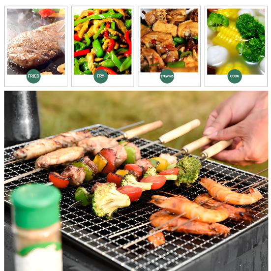 Wood Burning Stove, Folding Portable Wood Stove, Tent Stove for Heating, Camping Stove include