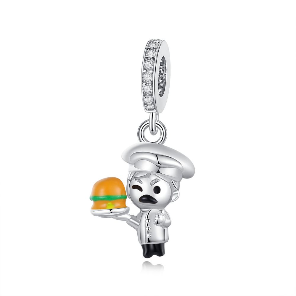 925 Silver Boys Girls Character Series Beads Charms Pendent Jewelry Fits 925 Original Bracelet Diy Gift For Women