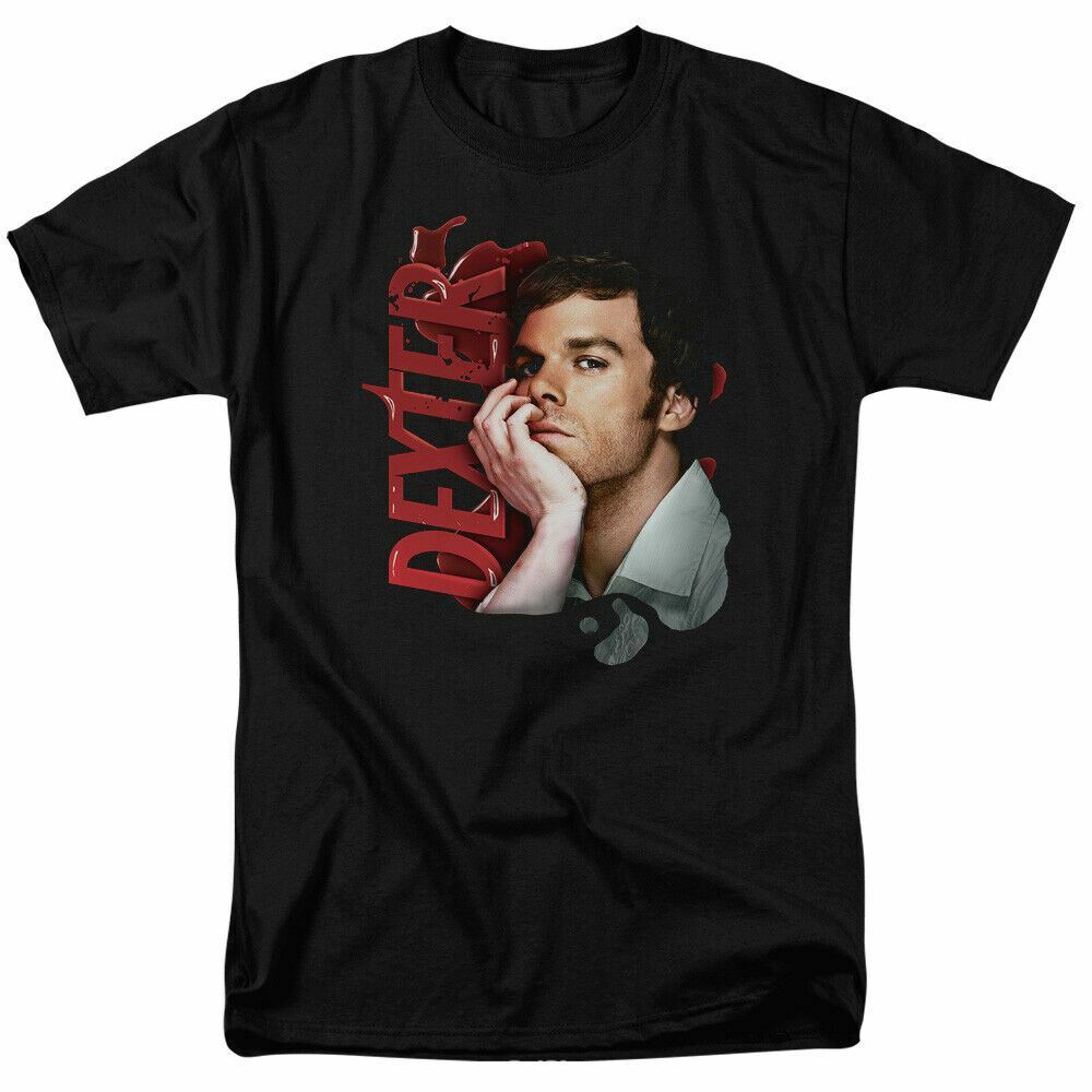 26 Dexter Layered T Shirt Mens Licensed Classic TV Merch Serial Killer Black Unisex T-Shirt S разноцветный