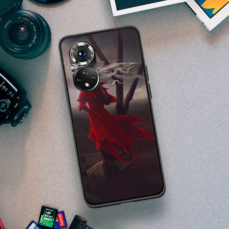 

Чехол для телефона Ergo Proxy для Huawei P Smart 2021 Y5 Y6 Y7 Y9 Honor 50 20 Pro 10 10I 9 9X Y9S 8 8A 8X 8S 7S Honor 8A(No Finger)