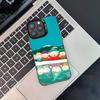 Custodia per Telefono Divertente Cartone Animato S-South-P-Park Per iPhone 17,16,15,14,13,12,11,Pro,XS,Max,Plus,Mini,SE4,E Nera Opaca Cover Antiurto