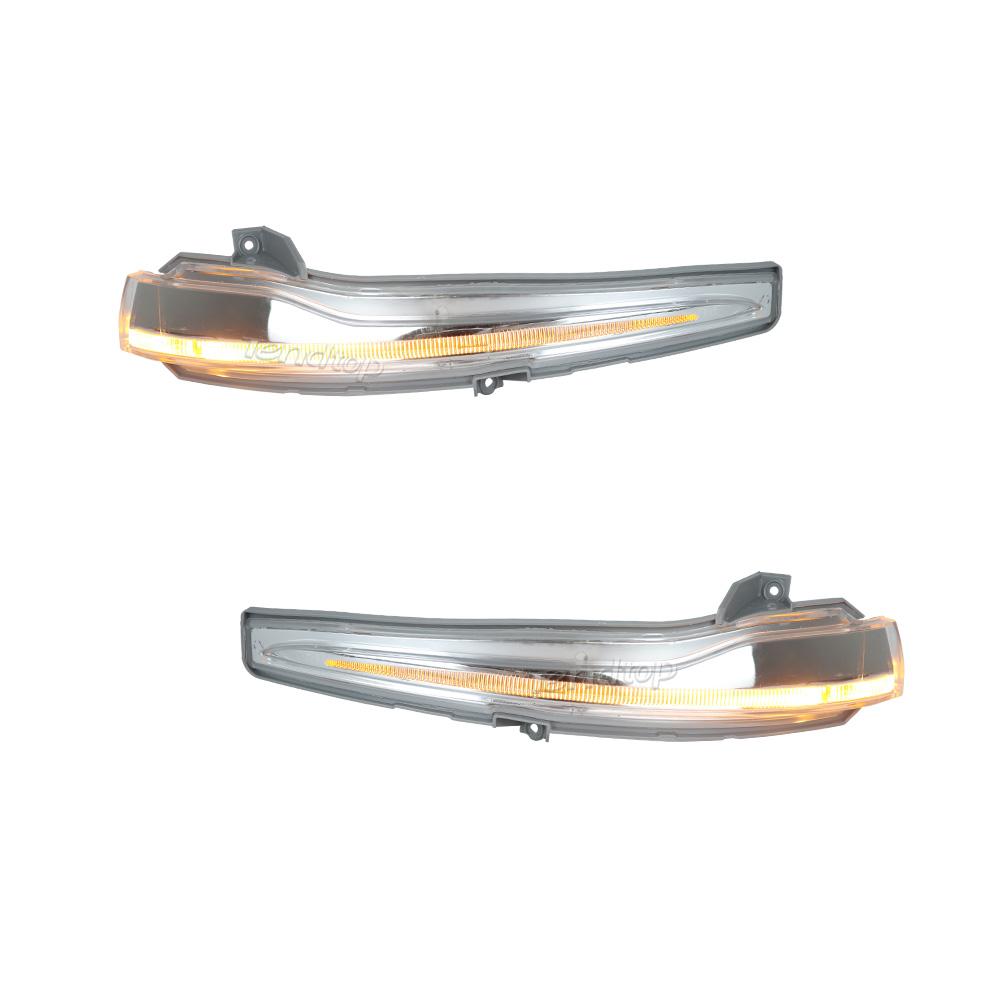 2Pcs Original Rearview Mirror Indicator Light for Mercedes Benz C E S GLC W205 X253 W213 W222 Turn Signal Lamp