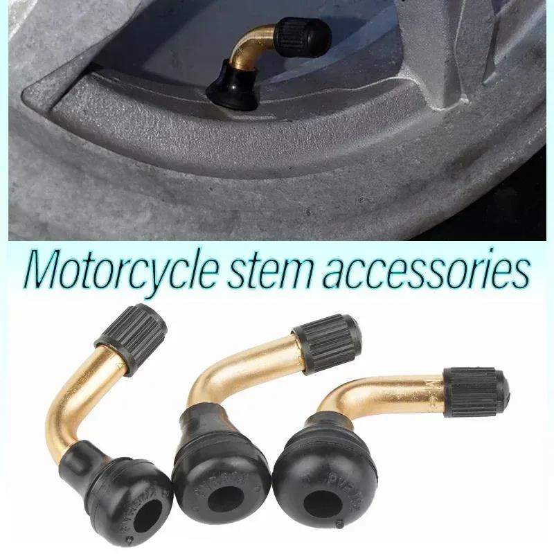For Tubeless Tires Nipple for Tubeless Disc Wheel Nipple 100 Pieces Pvr50 Pvr60 Pvr70 90 Degrees Rubber Angle Valve Auto Parts
