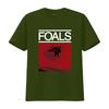 Foals Red Roses Print Mens T Shirt Stylish and Official Design vintage Washed Comfortable Slightly Stretched Unisex Soft