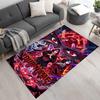 Naruto Character Customizable Name Floor Rug Office Rug Suitable for Kitchen Hallway Decorate Room Bedrooms Anti-slip Rug Decorate Offices