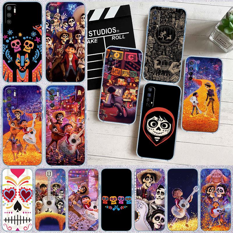 Disney Coco Transparent Phone Case for Motorola Moto Edge 20 30 40 50 S30 Fusion Ultra Pro Neo Lite