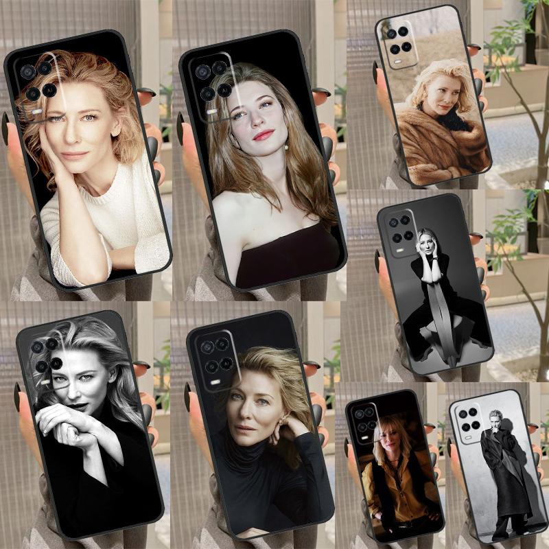 Cate Blanchett Hülle für OPPO A78 A98 A58 A96 A76 A16 A17 A15 A5 A9 A74 A94 A52 A72 A53 A54 A57 S