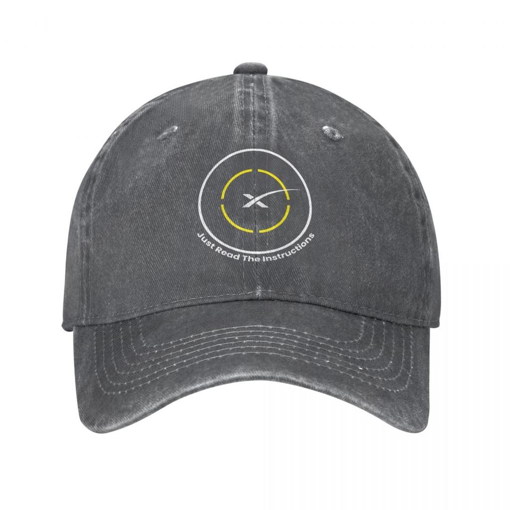 SpaceX Starship Cotton Ponytail Baseball Cap Hats Women Foguete Space X Logo Falcon Heavy Rocket Cap Summer Casual Casquette