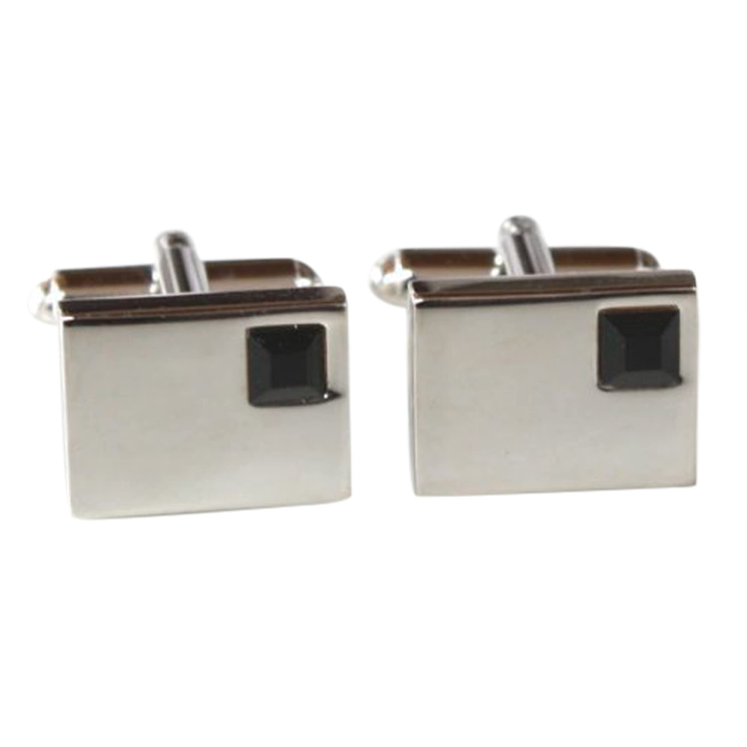 

Запонки Kamakura Cufflinks Studio Black Crystal Cufflinks ec025 (Запонки)