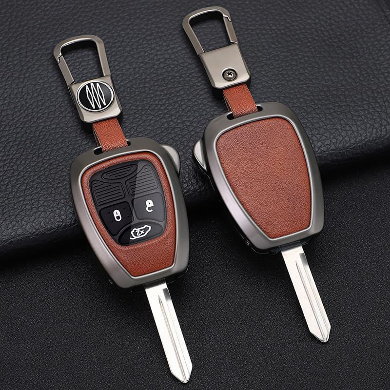 KUNIO Jeep Dedicated Key Case, Key Cover, Key Holder, For Cars, For Jeep Wrangler