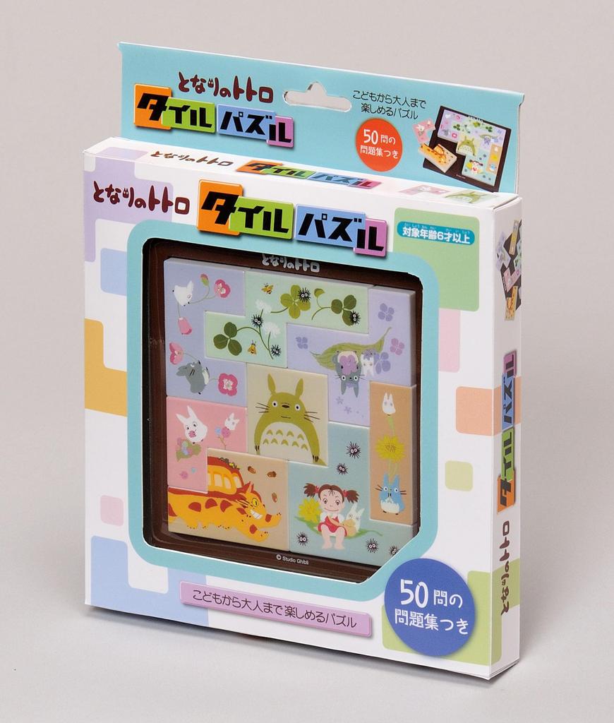 ENSKY My Neighbor Totoro Tile X 8 Puzzle, 11.3 11.3 Cm, Pieces, TP-01B