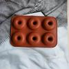 6 Holes Silicone Donut Mold Bagel Pan Non Stick Baking Heat Resistance Mould Doughnut Maker Pan Baking Tool