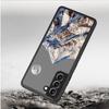 Aesthetic Snow Mountain Matte Case For Samsung Galaxy S22 S20 S21 FE S10 S9 Plus S8 Capa Note 20 Ultra 10 Lite Phone Fundas