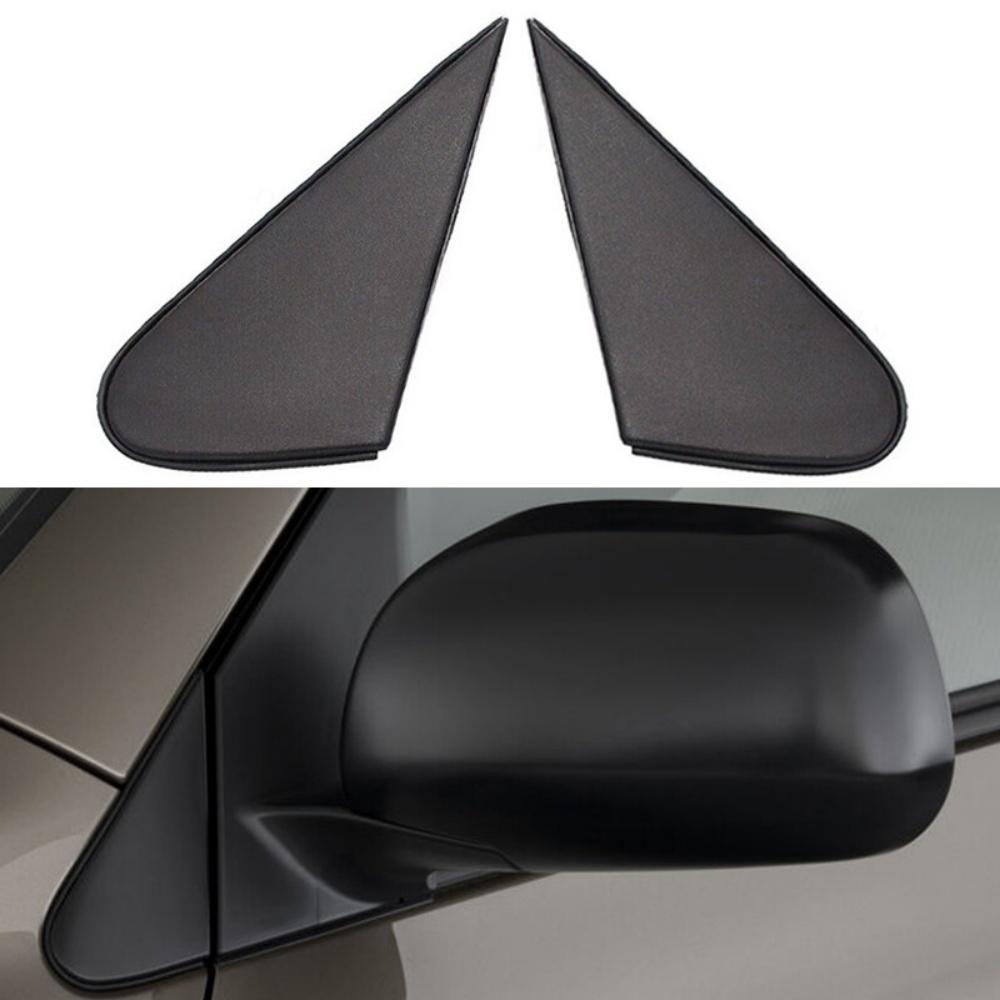 1 Pair Side Mirror Corner Triangle Covers For Toyota RAV4 2009-2012
