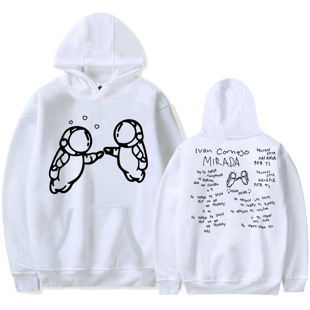 ivan cornejo mirada tour 2025 Vintage 90s Hoodie Men and Women Hip-hop Sports Harajuku Pullover Sweatshirt autumn Sweatshirt