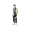 Li Ning Sports Fashion Series Loose Fleece Comfortable Casual Pants Men bottoms Black YKLU335-1