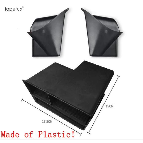 Central Console Container Armrest Storage Box Glove Phone Holder Tray Interior Accessories For VW Volkswagen Polo  -