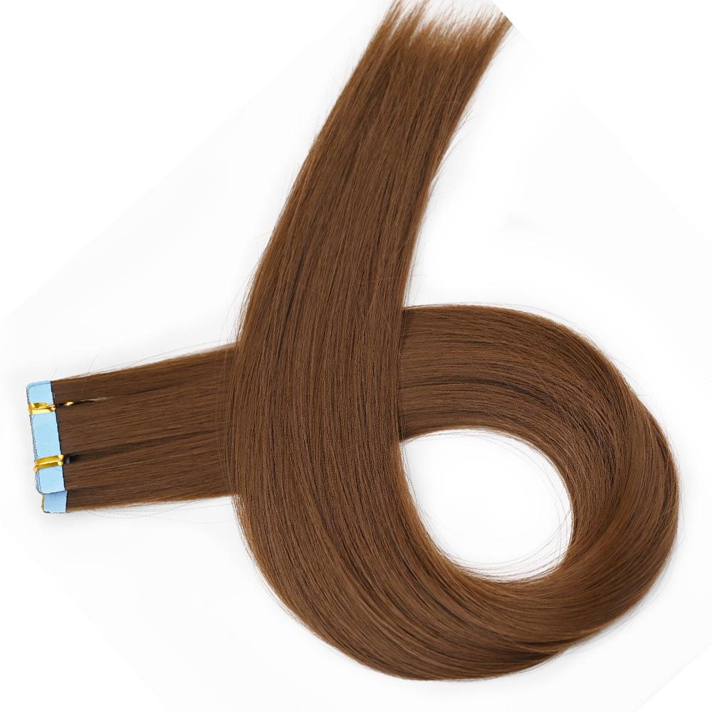 European Seamless Colored PU Weft Tape-In Hair Extensions