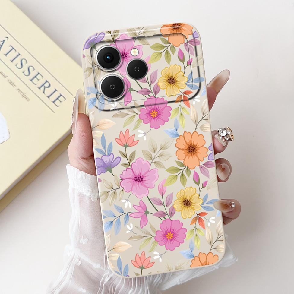 For Techno Spark 40 Case Cover Silicone Cute Cartoon Fashion Luxury Funny Cool Painted Phone Case For Tecno Spark 40 Back Cover