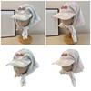 Stylish Plaids Headscarf Hat Unisex Sun Protecting Hat Embroidered Sunscreen Hat for Outdoor Enthusiasts
