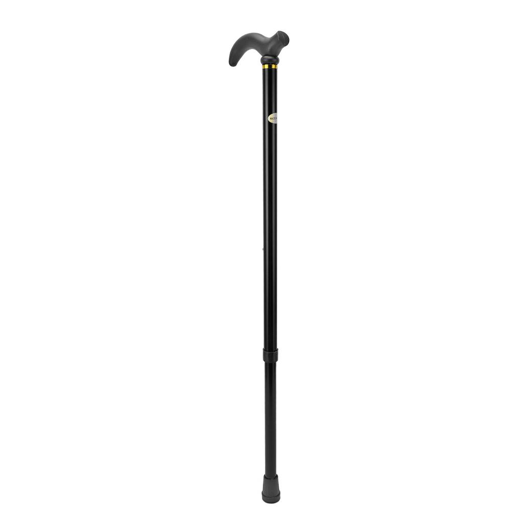 Adjustable Walking Cane with Rubber Tip Ergonomic Aluminum Alloy Walking Stick Cane for Seniors Elderly Mobility Aid