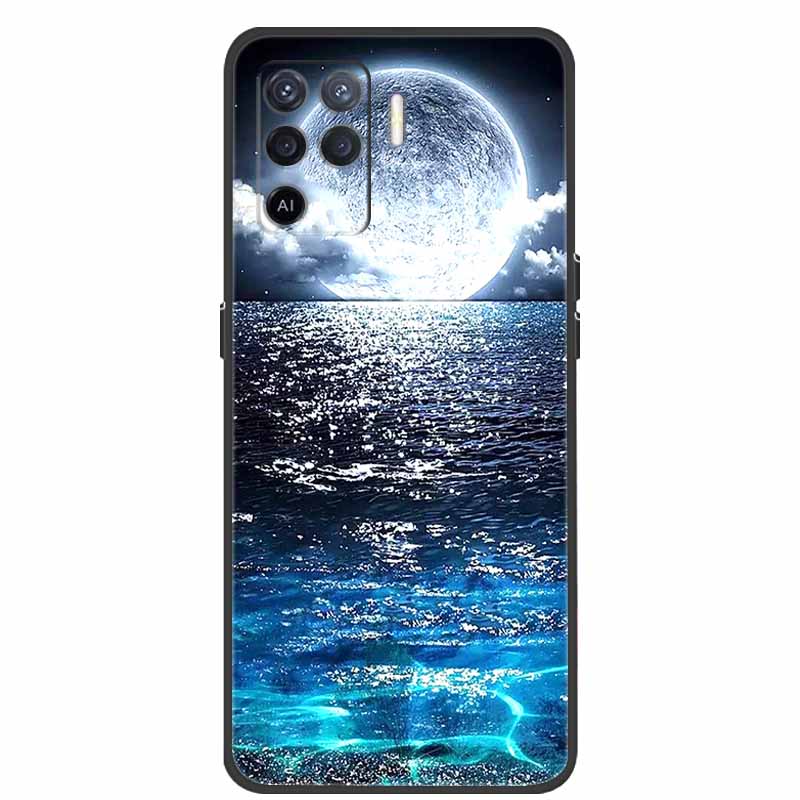For Coque OPPO Reno5 Lite Case Shockproof Soft silicone TPU Back Cover For Oppo Reno 5Z 5 Lite Phone Case 5Lite CPH2205 Fundas