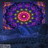 Mandala Kaleidoskop Illusionäre Wandteppich Hintergrund Hängendes Tuch Böhmische Meditationsraum Dekoration