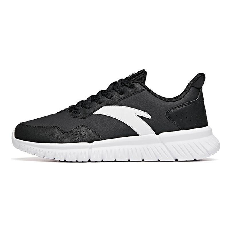 Anta Textile, Synthetic Leather Slip Resistant And Breathable Low Top Running Shoes Men's 912045566-1