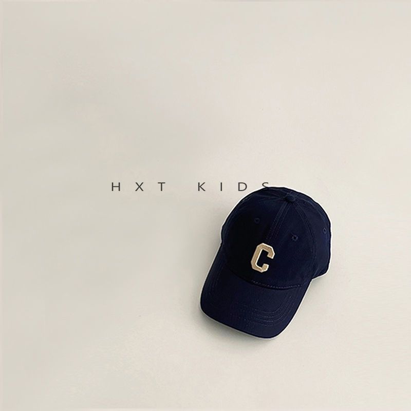 Kids Minimalist Baseball Cap Spring Autumn Fashionable Personalized Sun Protection Visor Hat For Boys And Girls