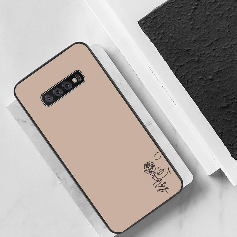 Simple Phone Case For Samsung Galaxy S7 Edge Plus S9 S20Plus S20ULTRA S10lite S225G S10 Case