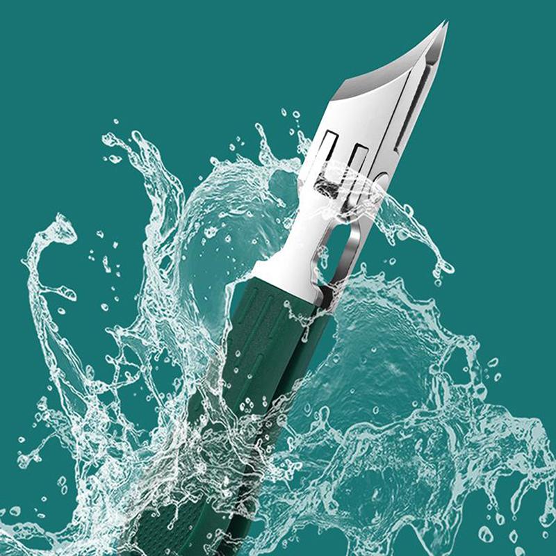 Nagelknipser Schräge Mund Anti-Spritz Spitznagelknipser Groß Diagonal Scharf Nagelknipser Nagelschere Für Nagelfalze