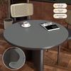 PU Leather Round Dining Table Mat