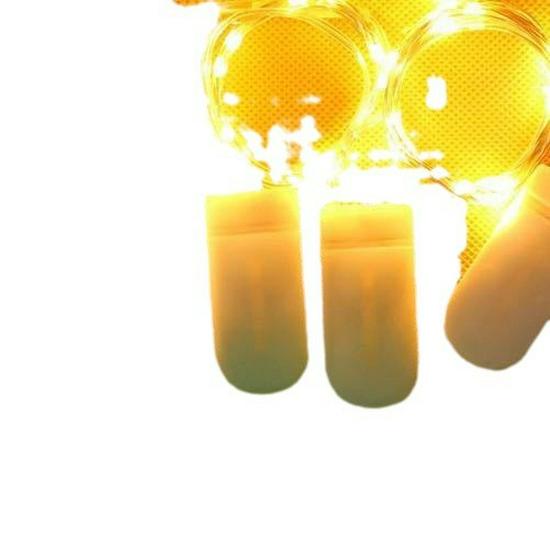 Lei Ting CR2032 Button Battery LED String Lights for Festive Decoration
