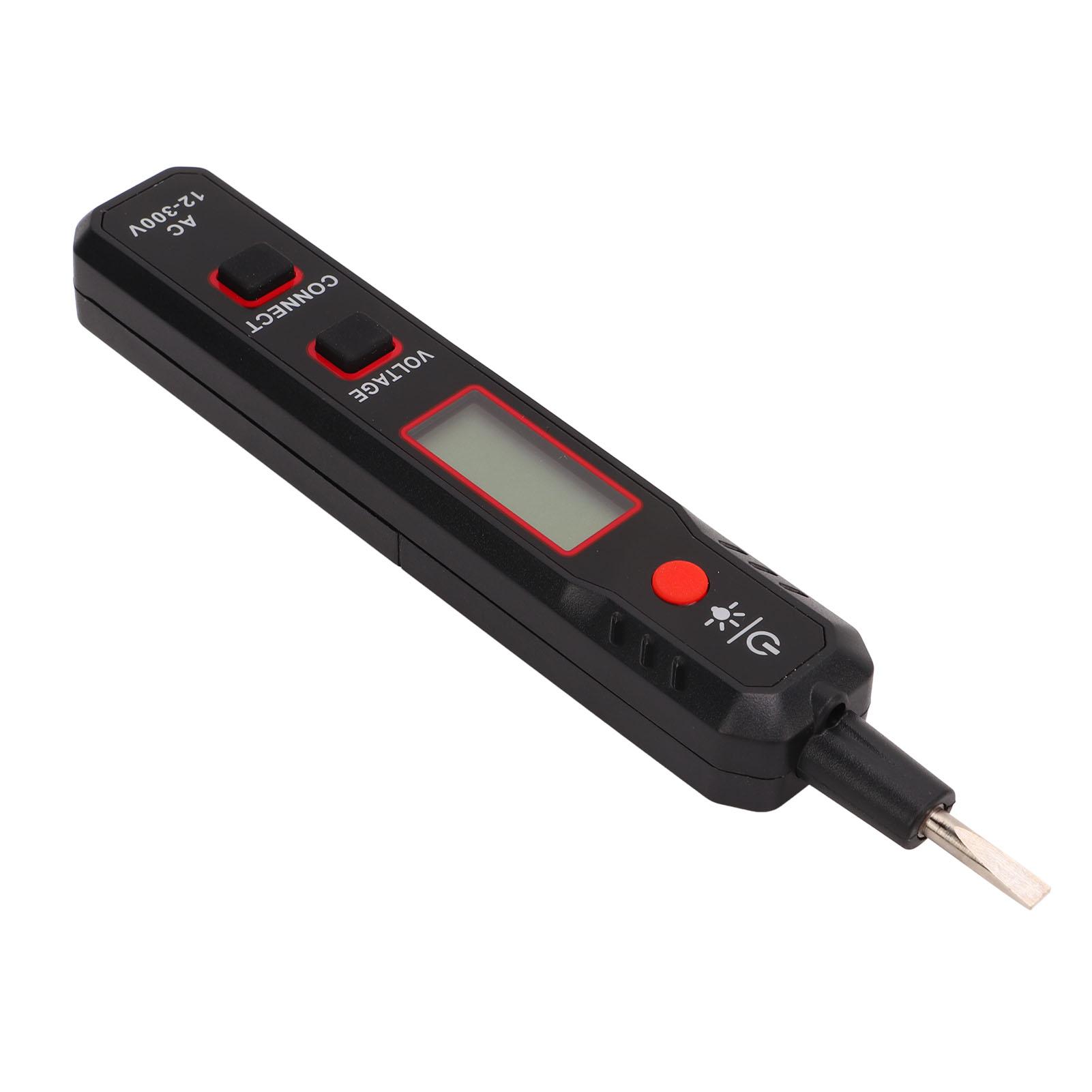 

Contact Voltage Tester Pen Portable Simple Operation Electrical Volt Detector Meter AC 12300V