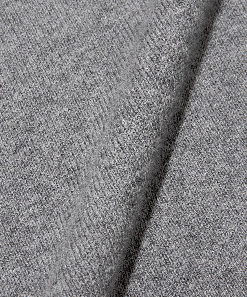 LEE Women'S Cotton Cashmere V-Neck Knit Gray