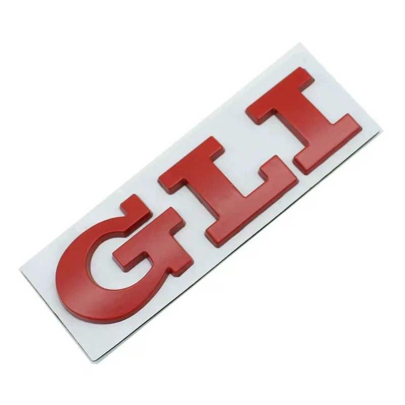 Suitable for GLI Car Logo POLO Golf 5 6 7th Generation Modified Metal Body Side Label Rear Tail Label Car Sticker